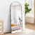 Avis : Miroir Debout BONEWEI 65″x24″ Arqué Noir – Grand Miroir de Pleine Longueur avec Support Pour Salon, Chambre et Entrée